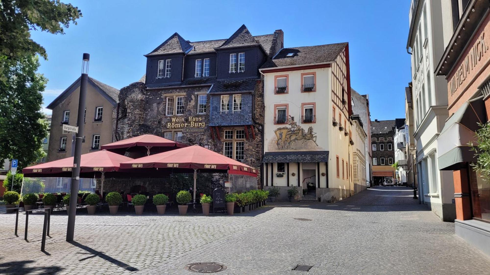 Urlaub Am Rhein, Ferienwohnung Mit Garten Boppard Dış mekan fotoğraf